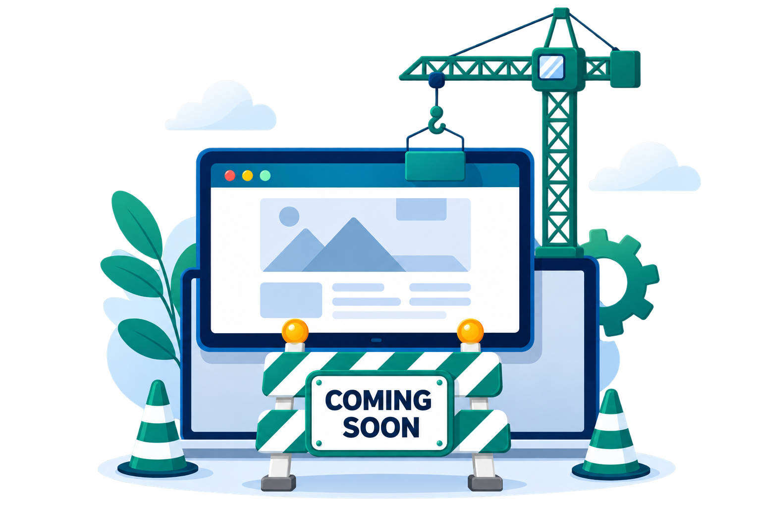 Coming Soon Illustration